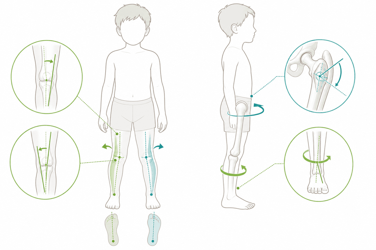 Angular deformities
